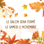 fermé le 2 novembre